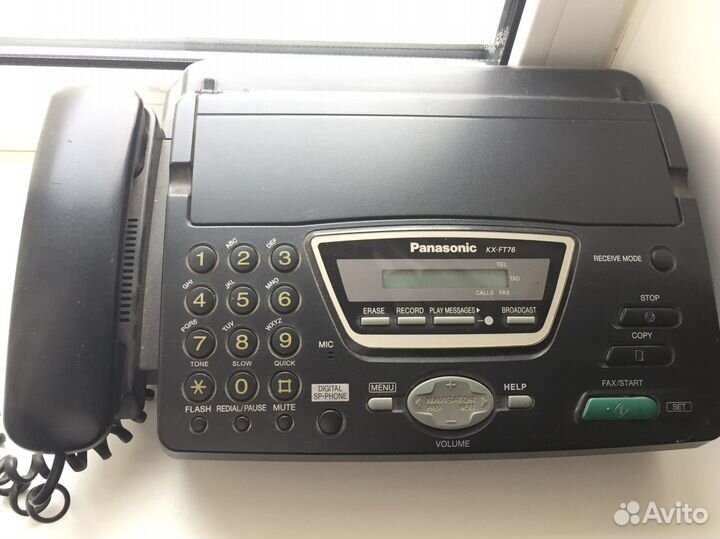 Факс Panasonic KX-FT76