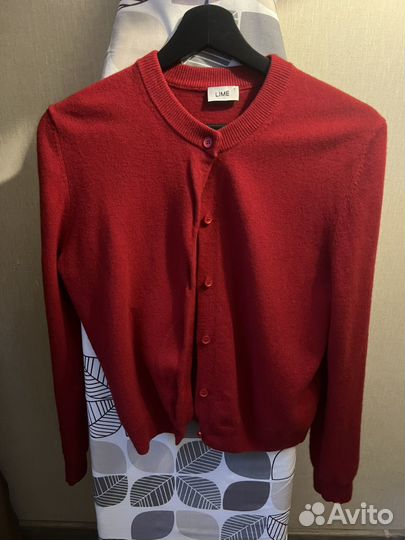 Кардиган из 100% шерсти Lime