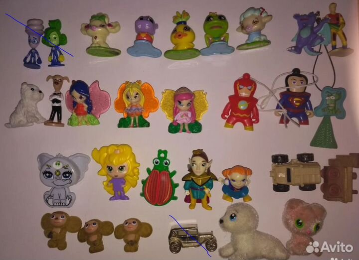 Игрушки Киндер Kinder и Эльфика Elfika