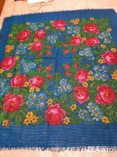 Платок шерстяной СССР