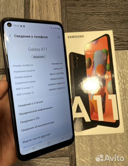 Телефон samsung a11