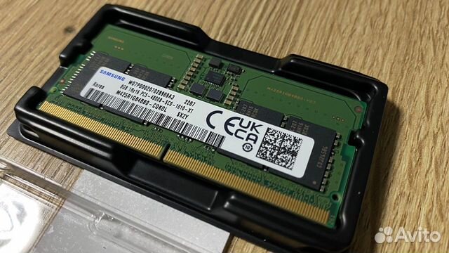 Оперативная память sodim ddr5 (Samsung) 8 gb