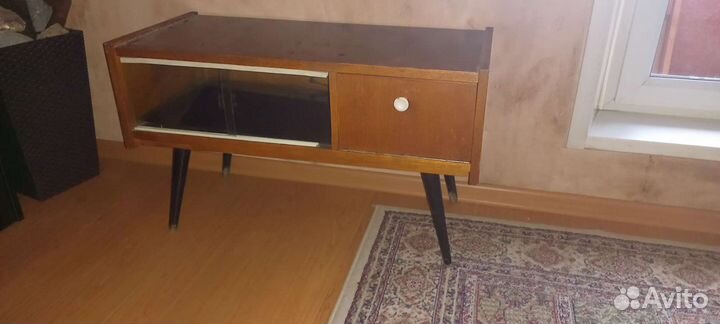 Тумба советская СССР на ножках ретро мебель
