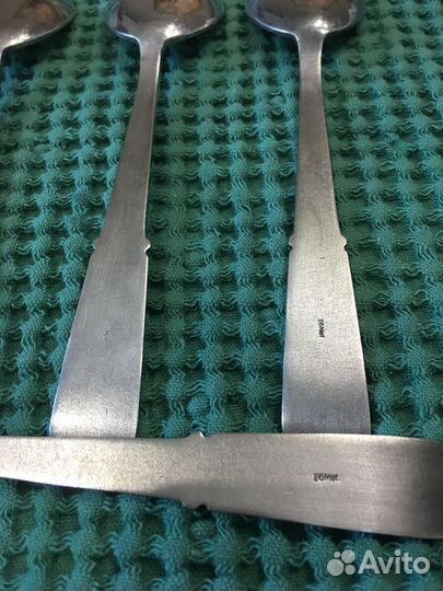 Чайные ложки мельхиор