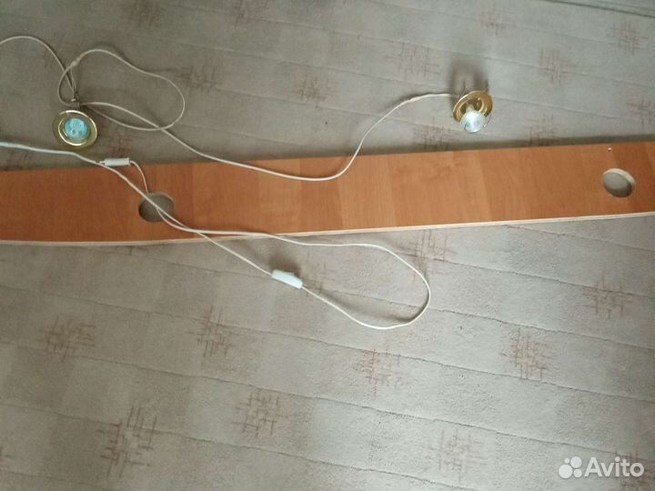 Козырек от шкафа купе с подсветкой бу