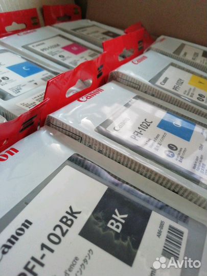 Картриджи Canon PFI-102Y