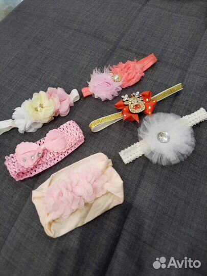 Повязка ободок на голову для девочки