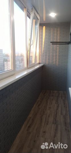 Ремонт балкона лоджии. Остекление и отделка