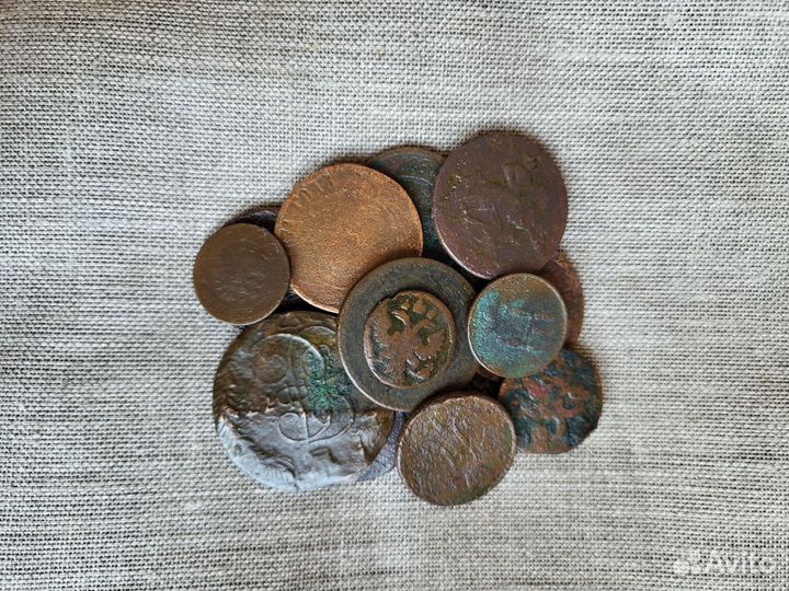 Набор царских монет 1734-1975