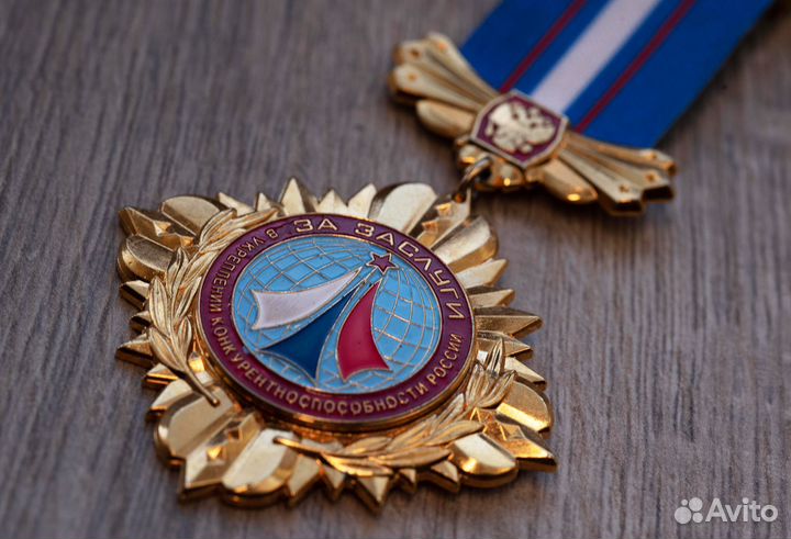 Медаль за заслуги в укреплении конкурентоспособнос