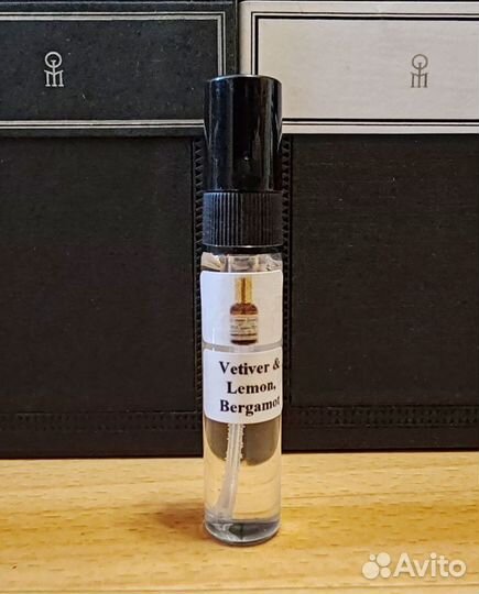 Распив 5 мл Vetiver & Lemon, Bergamot