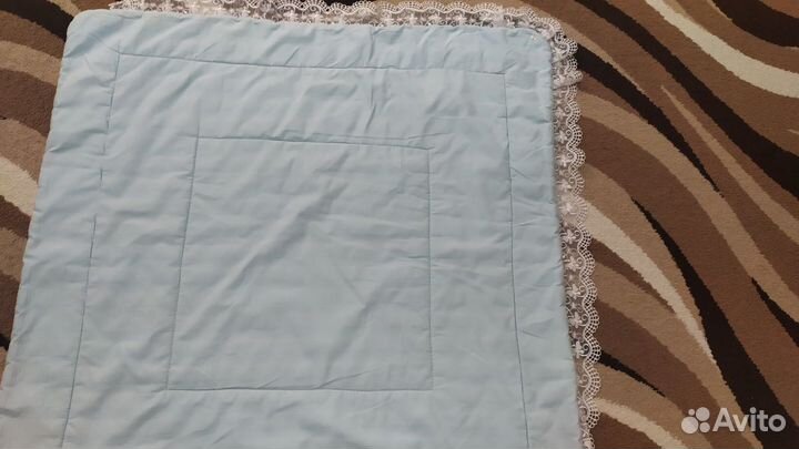 Одеяло для новорожденного (в живую цвет нежно голу