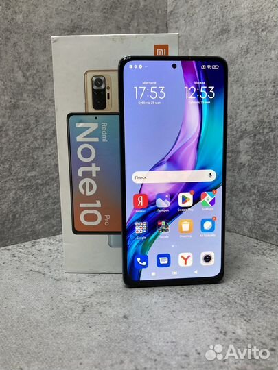 Xiaomi Redmi Note 10 Pro, 8/256 ГБ