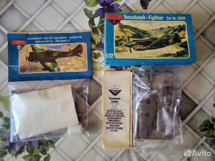 Сборные модели самолетов 1/72