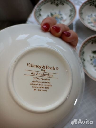 Винтажные салатники Alt Amsterdam Villeroy boch