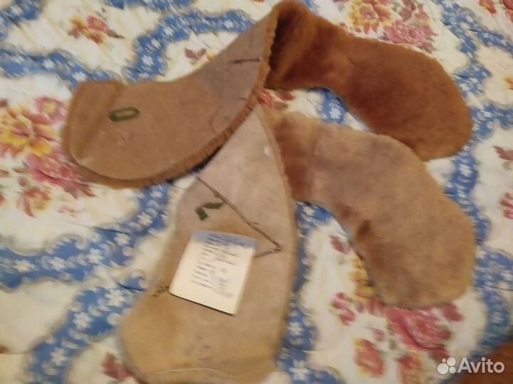 Меховой воротник из овчины