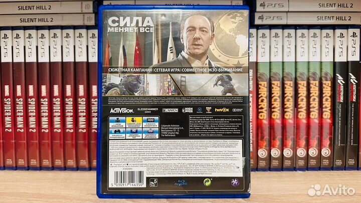Диск Call of duty advanced warfare ps4