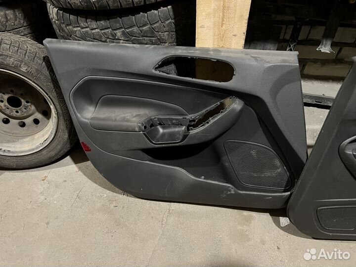 Обшивка двери ford fiesta MK6