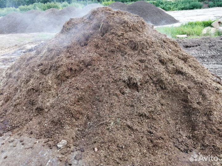 Коровий навоз (прелый) в мешках 25 литров