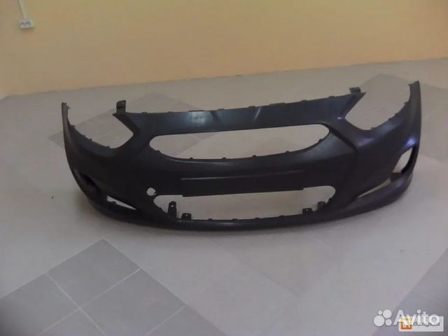 Бампер передний Хендай Солярис под Покрас