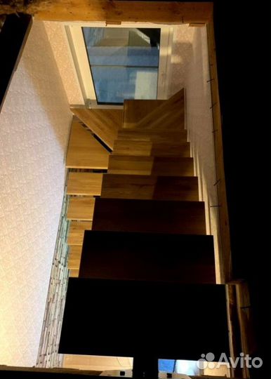 Лестница в стиле лофт