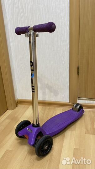 Самокат трехколесный micro maxi