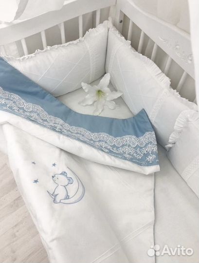 Бортики в детскую кроватку