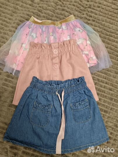 Одежда на девочку пакетом 98-110