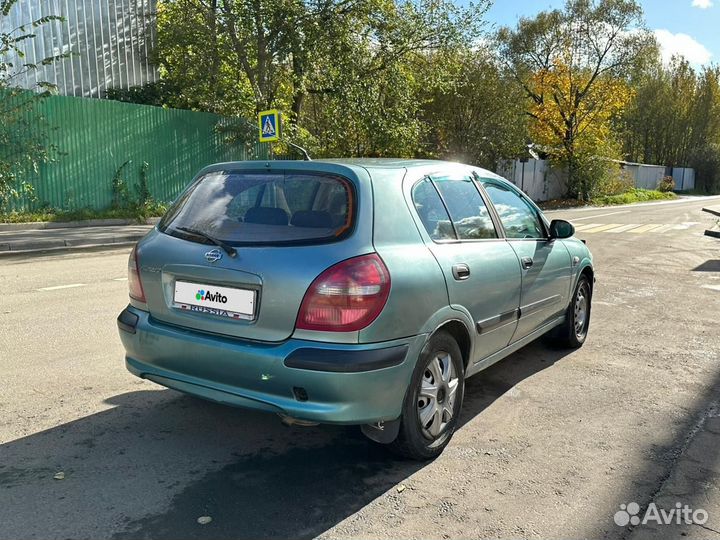 Nissan Almera 1.5 МТ, 2001, 305 639 км