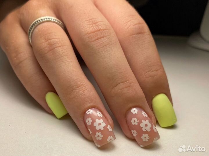 Моделирование и наращивание ногтей, гель лак, гель