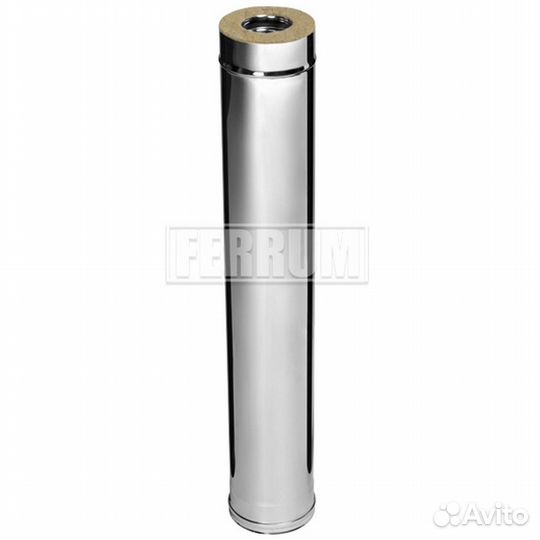 Сэндвич феррум d150х210 L1000 (430/0,8мм+нерж.+Ce