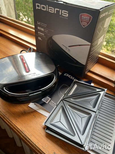 Электрическая вафельница Polaris