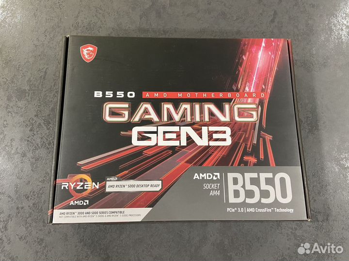 Комплект Msi B550 Gaming Gen3 ATX и Ryzen 5 5600