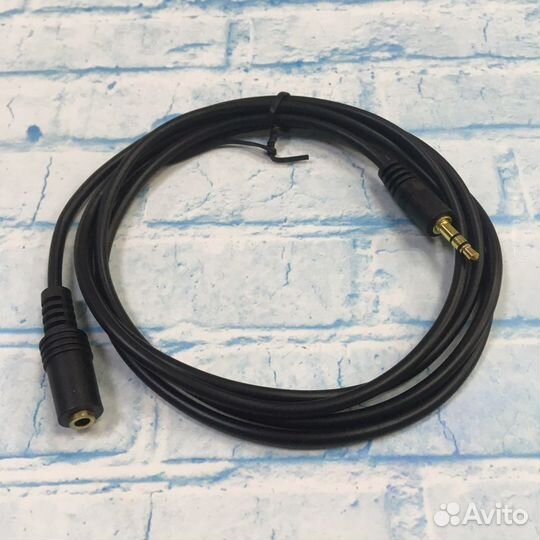 Кабель удлинитель 3.5jack длина 2м