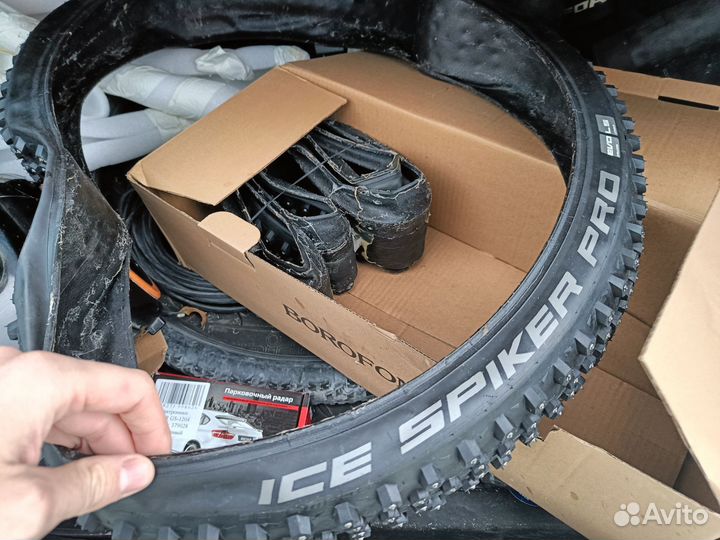 Шипованные велопокрышки пара 27,5x2,6 Pro Evo LS