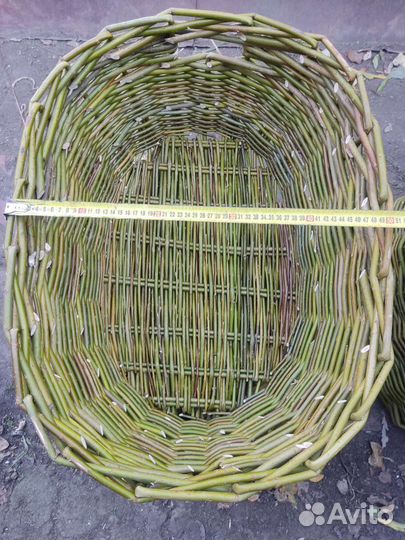 Корзина плетёная хозяйственная