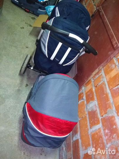 Коляска зимняя Emmaljunga Nitro City Korg 2в1