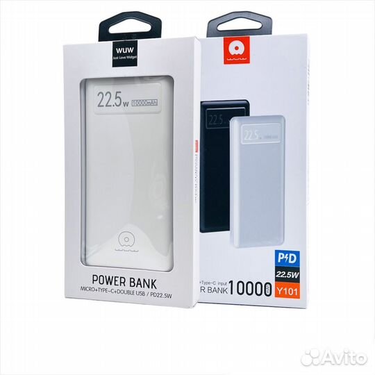 Power bank WUW Y-101 10000mAh (White)