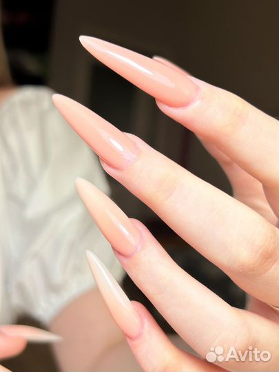 Модели на наращивание, гель лак