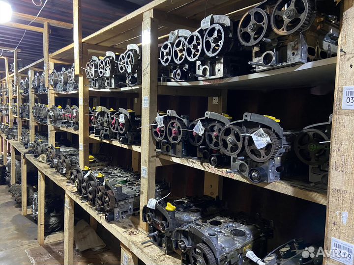 Головка блока цилиндров 1.6 16 кл K4M Б/У Ориг. се