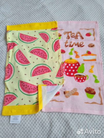 Махровые полотенца новые