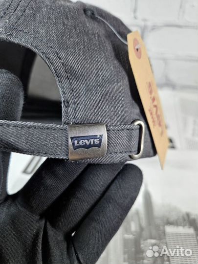 Бейсболка Levis джинсовая Премиум качество