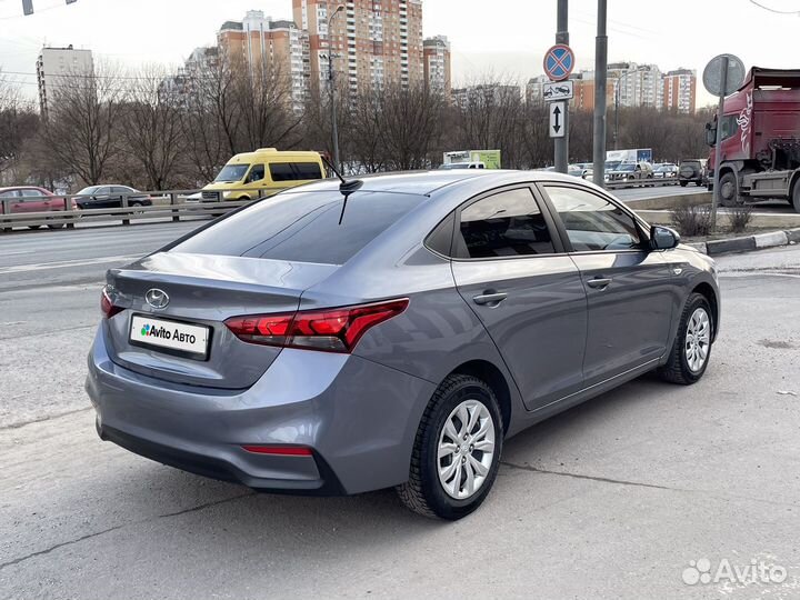 Hyundai Solaris 1.4 AT, 2018, 87 580 км