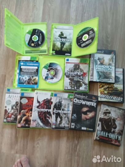 Игры на xbox 360 диски,Play Station 2