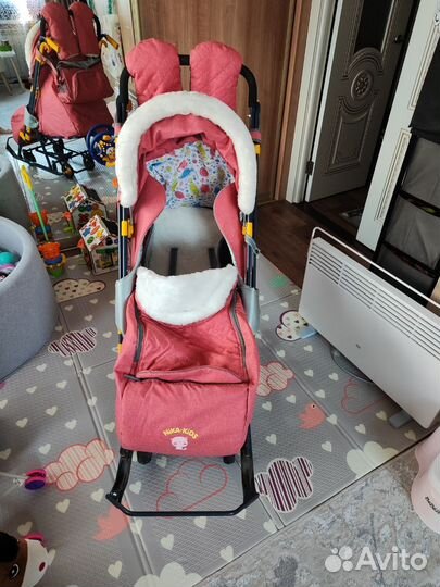 Сани коляска детские