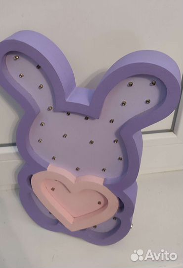 Ночник детский деревянный