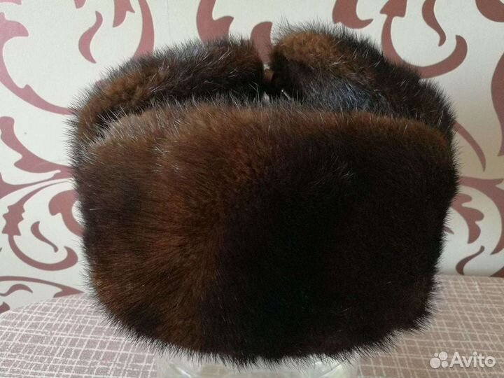 Шапка мужская из норки