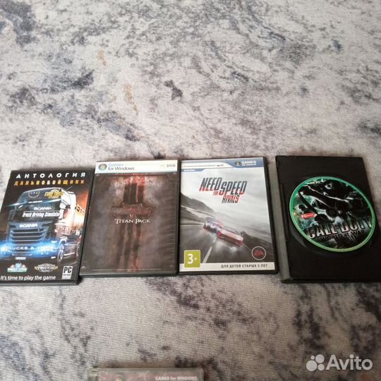 Диски с играми на пк