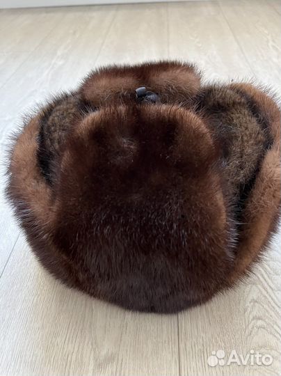 Мужская шапка норковая