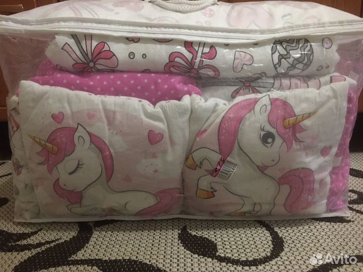 Бортики в кроватку